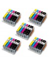 25 Cartouches compatible avec Canon PGI-520 CLI-521