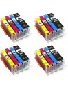 16 Cartouches compatibles PGI-580XXL CLI-581XXL