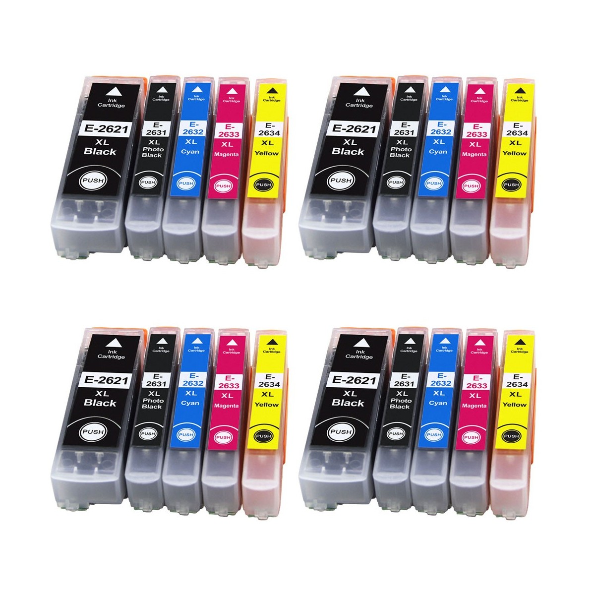 20 Cartouches compatibles EPSON 26XL (série Ours Polaire)