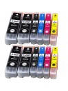 12 Cartouches compatibles EPSON 26XL (Série Ours Polaire)