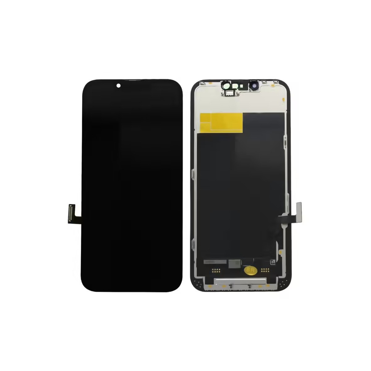 ECRAN LCD POUR IPHONE 13 MINI INCELL VITRE TACTILE SUR CHASSIS NOIR SANS OUTILS