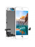 ECRAN LCD POUR IPHONE 8 BLANC + VITRE TACTILE SUR CHASSIS SANS OUTILS