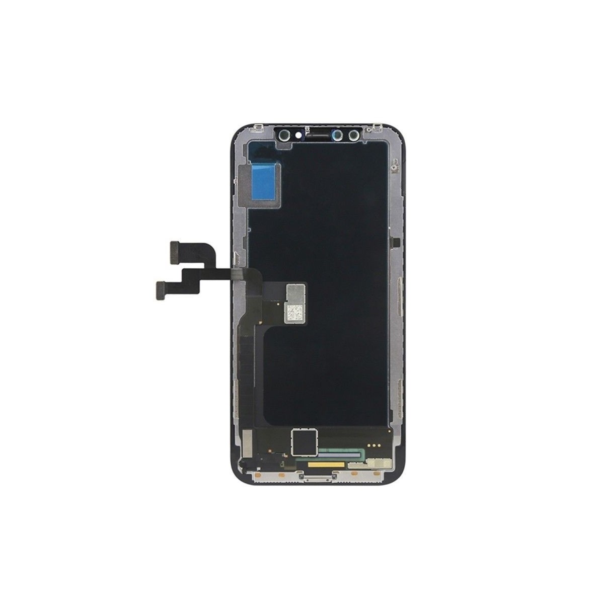 ECRAN LCD POUR IPHONE X/10 RETINA OLED VITRE TACTILE SUR CHASSIS + OUTILS + JOINT + VERRE