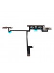 Nappe flex bouton volume vibreur avec pièce métallique assemblé pour iPhone XS