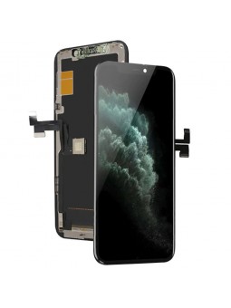 ECRAN OLED POUR IPHONE 11 PRO NOIR VITRE TACTILE SUR CHASSIS SANS OUTILS