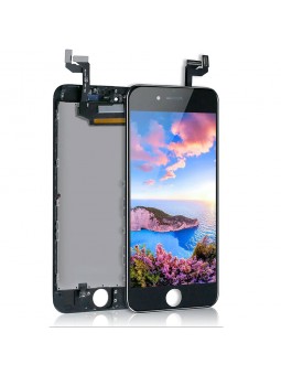 ECRAN LCD POUR IPHONE 6S NOIR RETINA + VITRE TACTILE SANS OUTILS