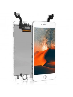 ECRAN LCD POUR IPHONE 6S PLUS BLANC RETINA + VITRE TACTILE SANS OUTILS