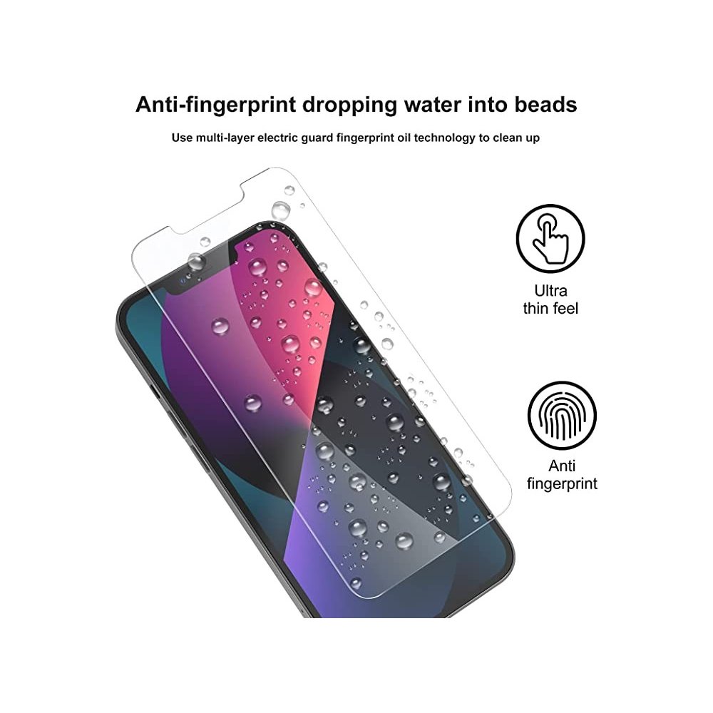 1 Verre Trempé Transparent iPhone 14 Pro Max