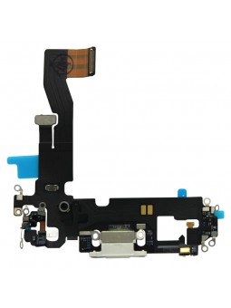 Nappe connecteur port de charge charging flex pour iPhone 12 Blanc