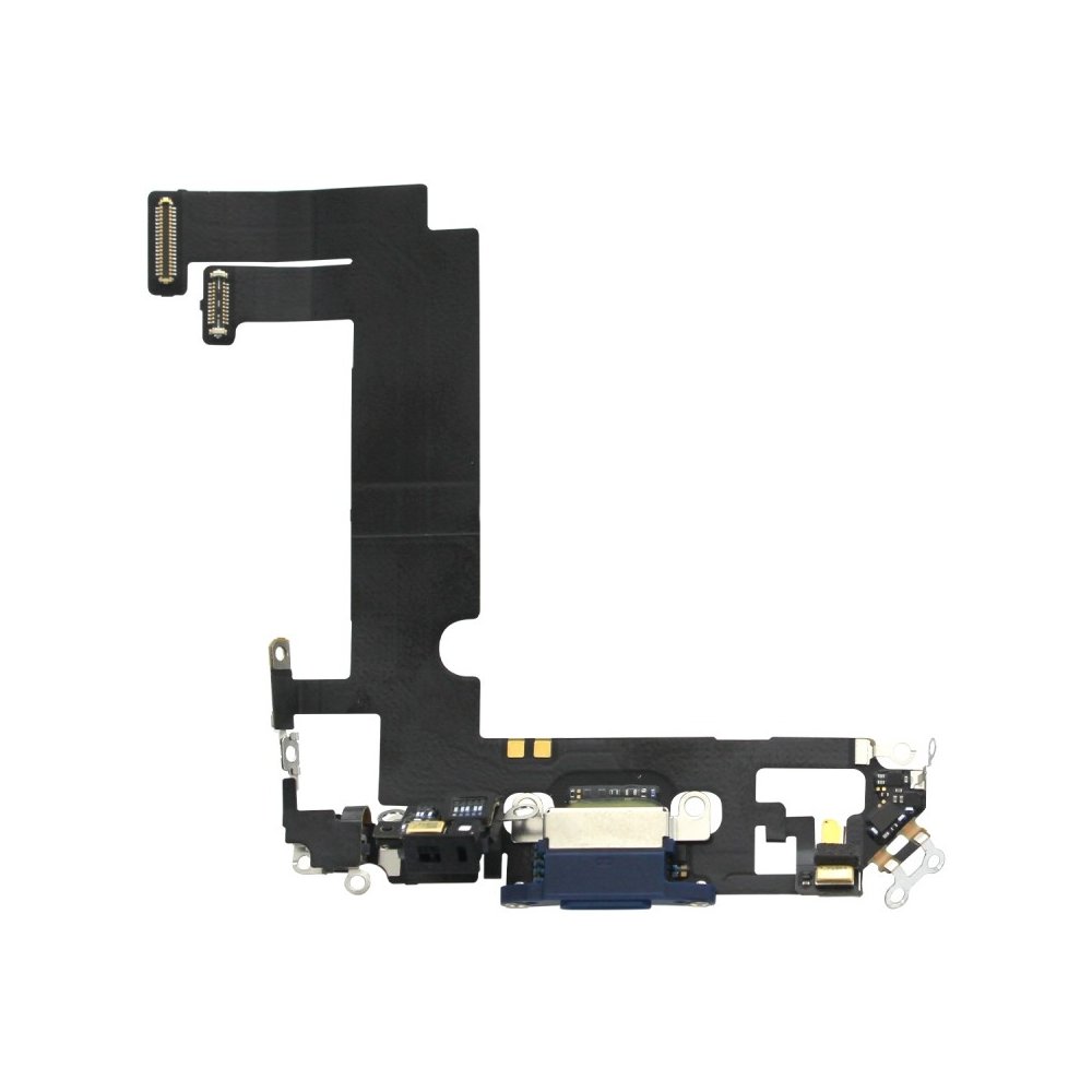 Nappe connecteur port de charge charging flex pour iPhone 12 Mini Bleu