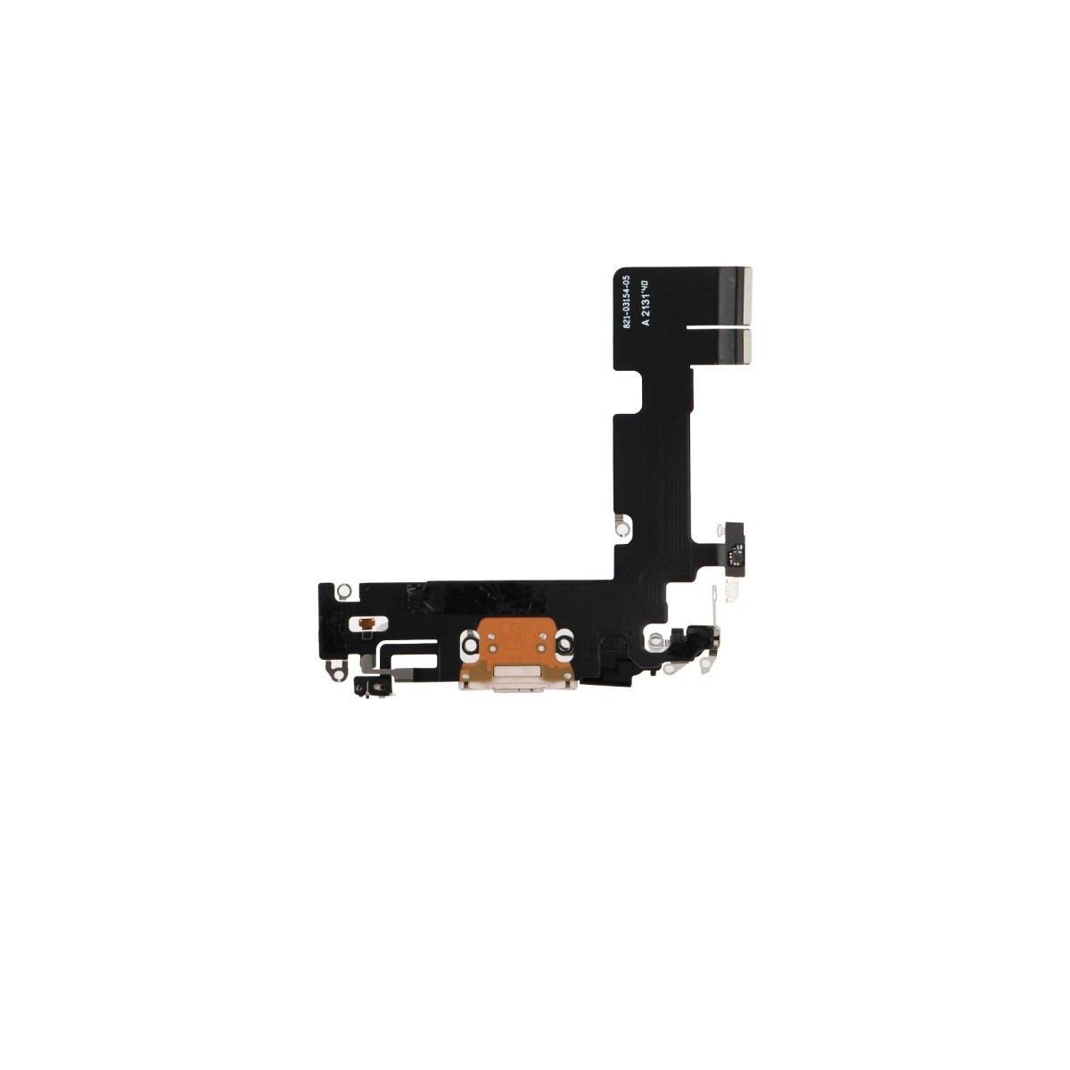 Nappe connecteur port de charge charging flex pour iPhone 13 Rose