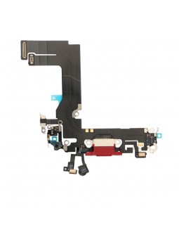 Nappe connecteur port de charge charging flex pour iPhone 13 Mini Rouge