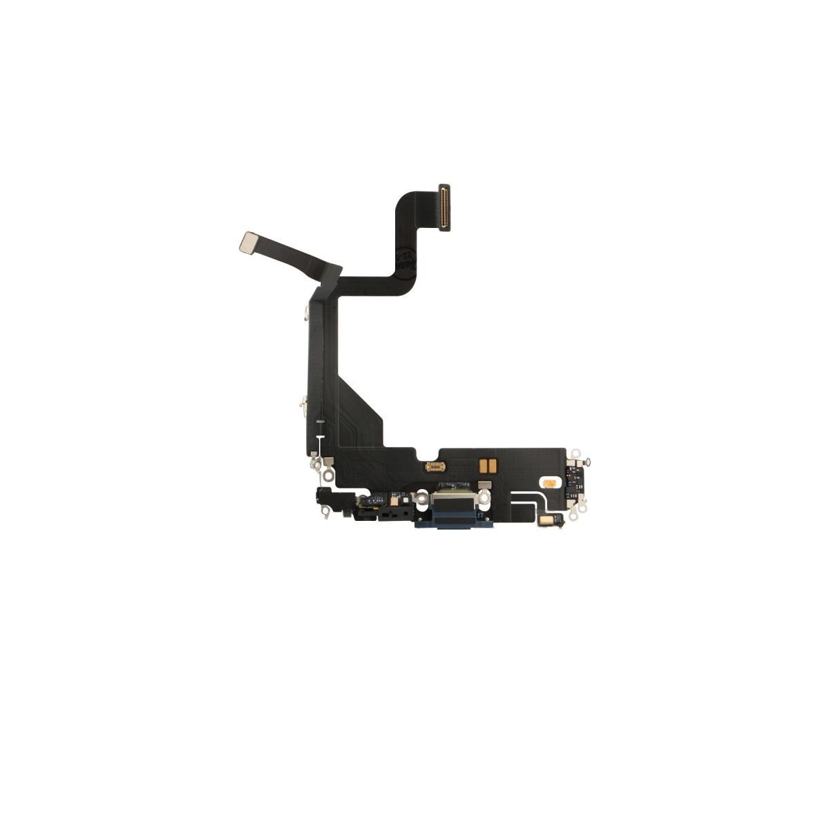 Nappe connecteur port de charge charging flex pour iPhone 13 Pro Bleu