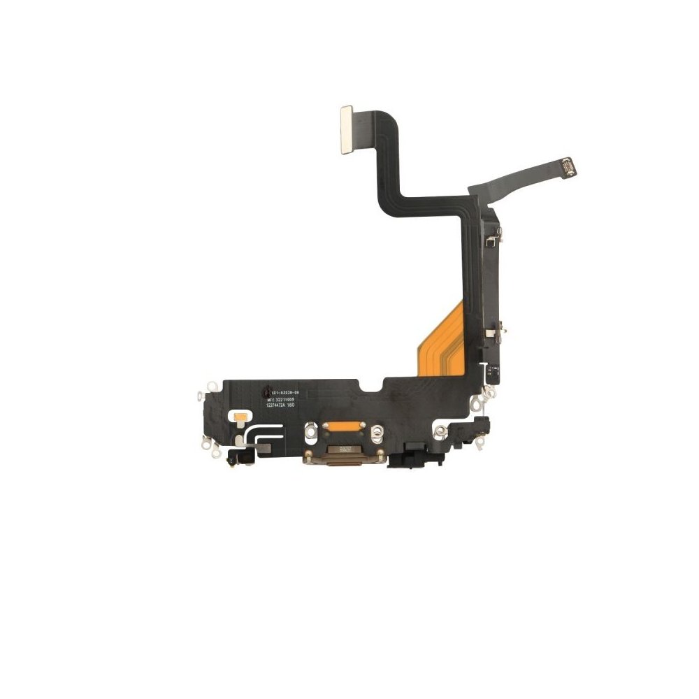 Nappe connecteur port de charge charging flex pour iPhone 13 Pro Or