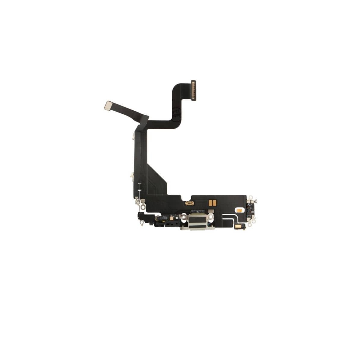 Nappe connecteur port de charge charging flex pour iPhone 13 Pro Argent