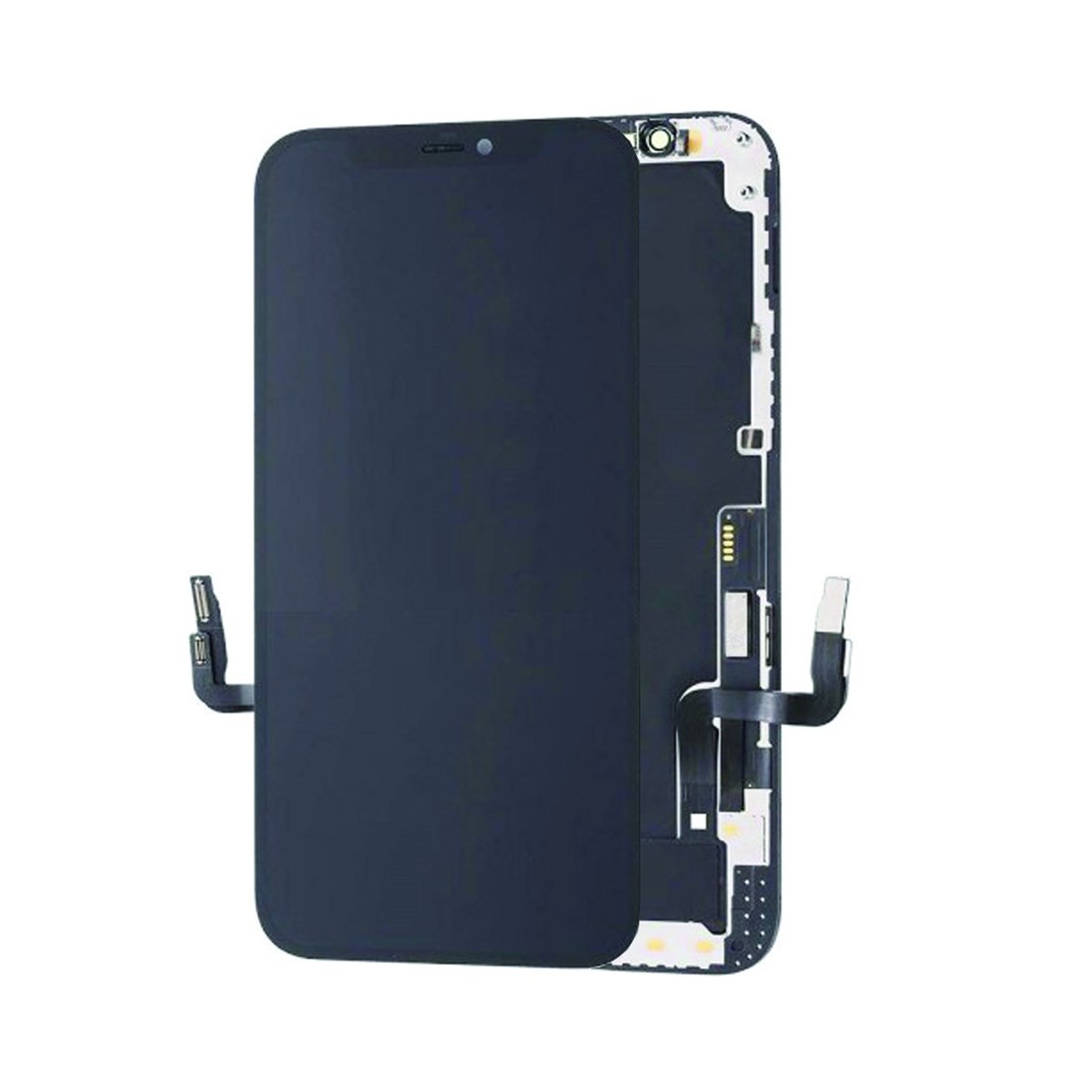 ECRAN OLED POUR IPHONE 12 MINI VITRE TACTILE SUR CHASSIS NOIR SANS OUTILS