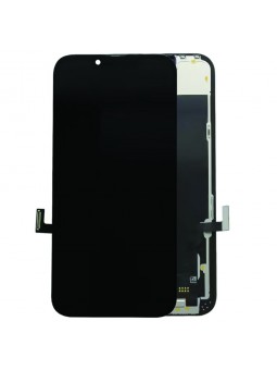 ECRAN OLED POUR IPHONE 13 VITRE TACTILE SUR CHASSIS NOIR SANS OUTILS