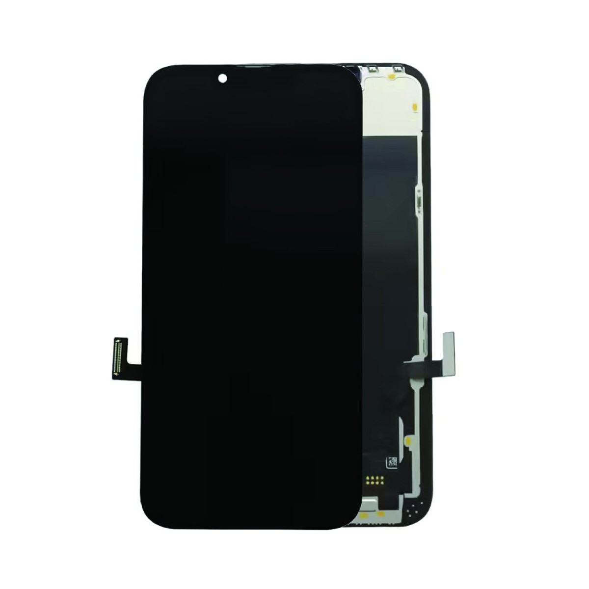 ECRAN OLED POUR IPHONE 13 MINI VITRE TACTILE SUR CHASSIS NOIR SANS OUTILS