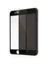 Verre Trempé intégral Noir Pour iPhone 6+ et 6S+ Recouvre à 100% la face avant