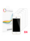 Lot de 4 Verres Trempés Pour iPhone 5 / 5C / 5S / SE 2016 Avec Blister