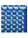 Lot de 20 Piles EUNICELL Bouton Lithium CR1632 CR 1632 3V