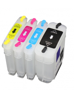 Cartouches rechargeables compatibles HP 10/11