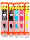 5 Cartouches Rechargeables pour Canon PGI-570 / CLI-571