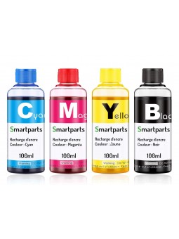 Encre pour Cartouches rechargeable 100mL Noir / Cyan / Magenta / Yellow