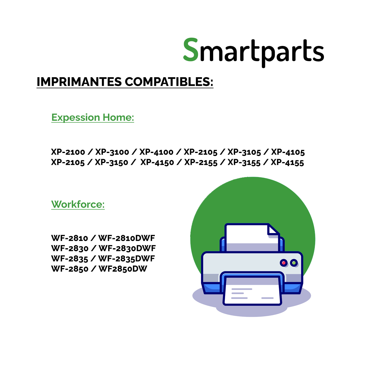 4 Cartouches compatibles Epson 603XL (Série Étoile de mer)