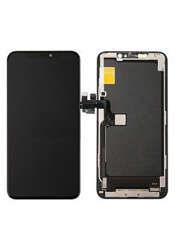 ECRAN LCD TFT POUR IPHONE 11 PRO MAX NOIR VITRE TACTILE SUR CHASSIS SANS OUTILS