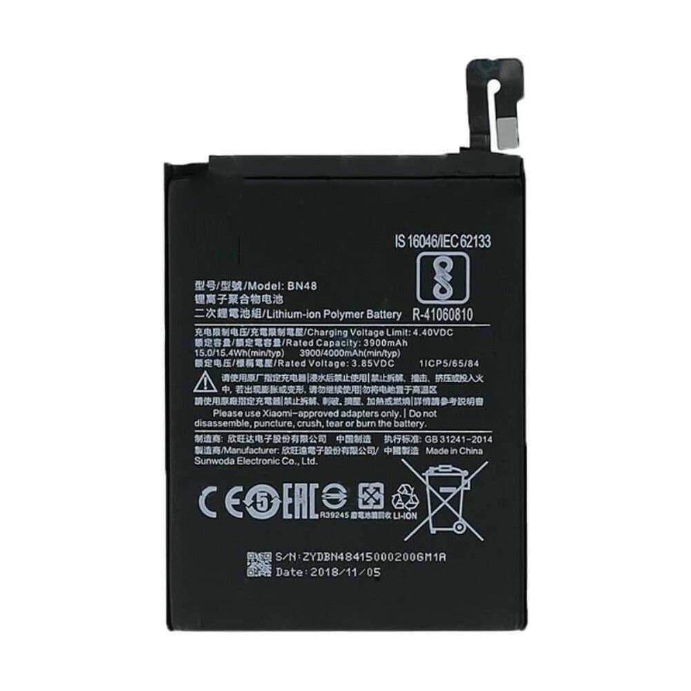 Batterie Compatible Pour Xiaomi Redmi Note 6 Pro (BN48)