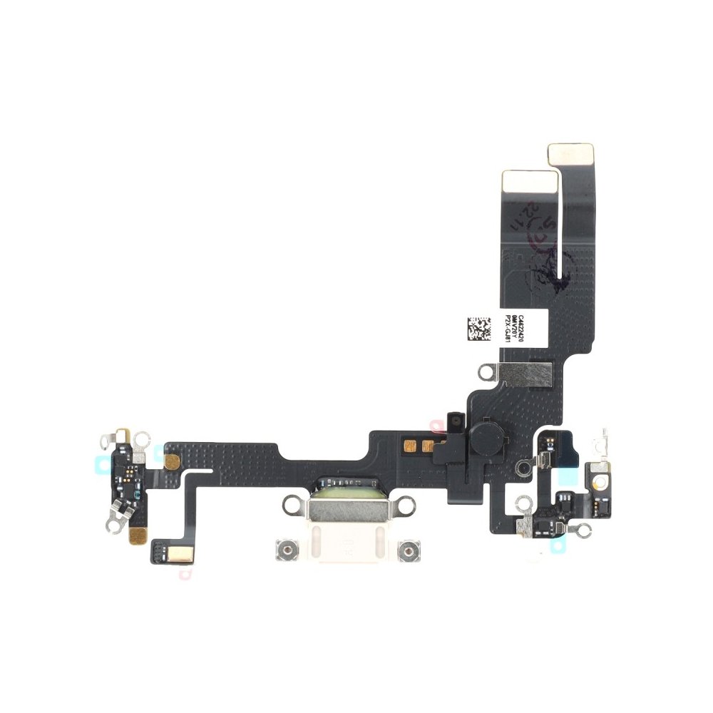 Connecteur de charge Lightning pour iPhone 14 blanc