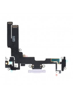 Connecteur de charge Lightning pour iPhone 14 violet