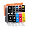 Pack de 5 Cartouches compatibles avec Canon PGI-530 CLI-531 pour PIXMA TS8750 et Pixma TS8751