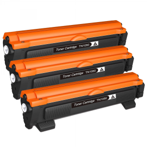 3 Toners compatible avec Brother TN-1050