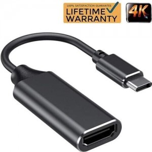 Adaptateur USB C vers HDMI 4K, Adaptateur USB de Type C à HDMI Câble