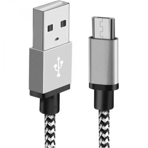 Câble charge micro usb argent OuiSmart