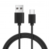 Câble USB Type-C Chargeur pour Samsung Galaxy Noir