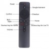 Télécommande Vocale Bluetooth pour Xiaomi Mi BOX S TV, Remplacement Télécommande Xiaomi Mi Box S XMRM-006 avec Bluetooth Vocale Fonction