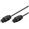 Câble audio numérique optique TosLink Ø 2 mm, 1.5m