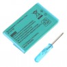 Batterie Gameboy Advanced GBA SP 850mAh Rechargeable Lithium-ion Batterie+Outil