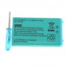 Batterie Gameboy Advanced GBA SP 850mAh Rechargeable Lithium-ion Batterie+Outil