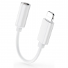 Adaptateur pour iPhone vers Jack 3.5mm Audio pour iPhone X 8 8+ 7+ Blanc BLUETOOTH