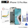 OuiSmart® ECRAN LCD POUR IPHONE 13 PRO MAX INCELL VITRE TACTILE SUR CHASSIS NOIR + OUTILS