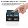 2 port hdmi commutateur répartiteur bidirectionnel 1 in 2 out / 2 entrée