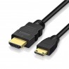 Câble HDMI vers Mini HDMI 1.5m Noir FullHD