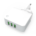 Chargeur Secteur 3 Ports USB LDNIO A3303 3.4A avec SmartParts