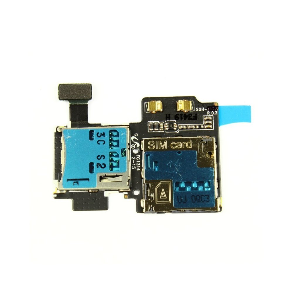 LECTEUR CARTE SIM & SD - SAMSUNG GALAXY S4 i9500 i9505