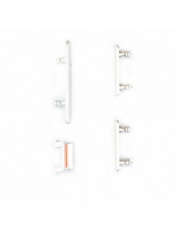 Lot de boutons Argent compatible iPhone XR