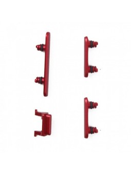 Lot de boutons Rouge compatible iPhone XR